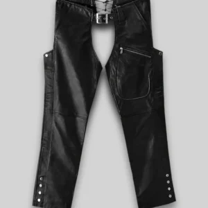 Black Leather Chaps