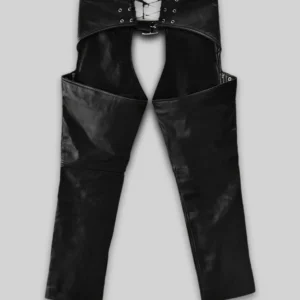 Black Leather Chaps