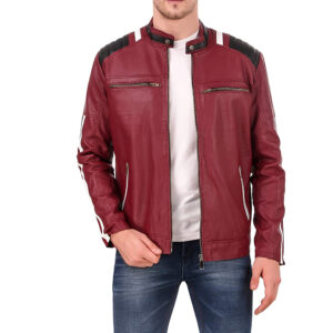 men's leather jacket