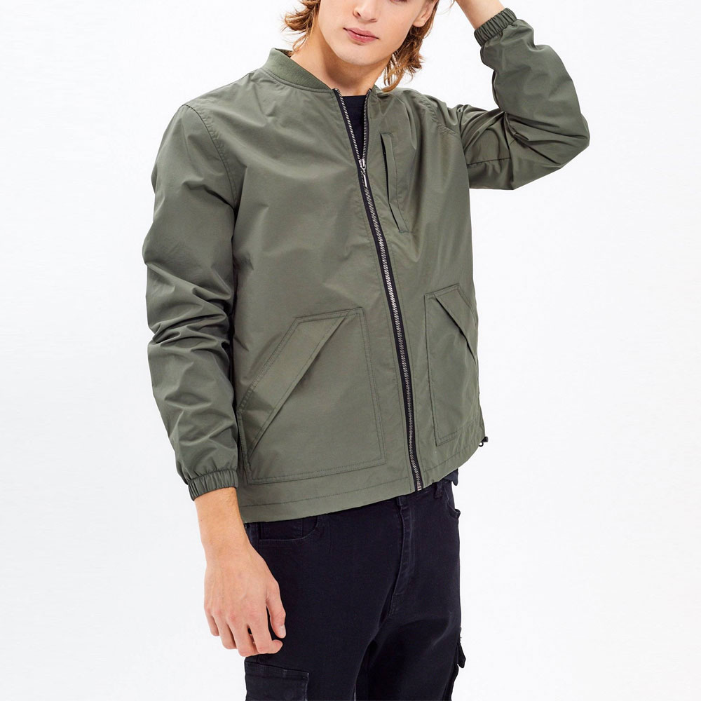 military style bomber jacket