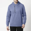 Half-Zip Pullover Hoodie for Men
