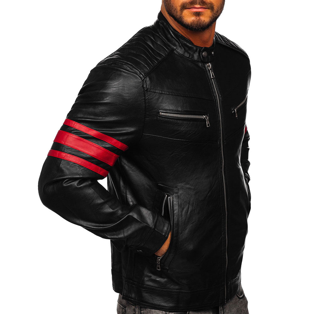 leather jacket men - Image 2