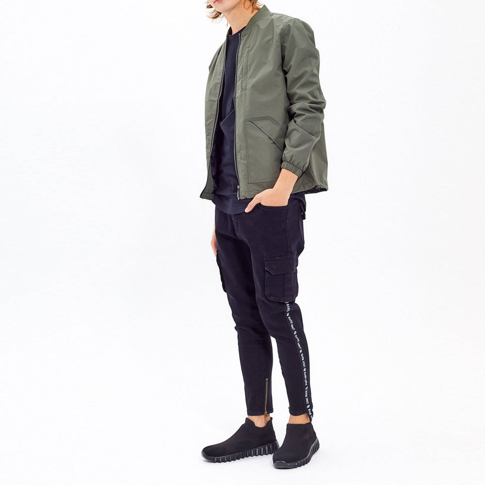 military style bomber jacket - Image 2