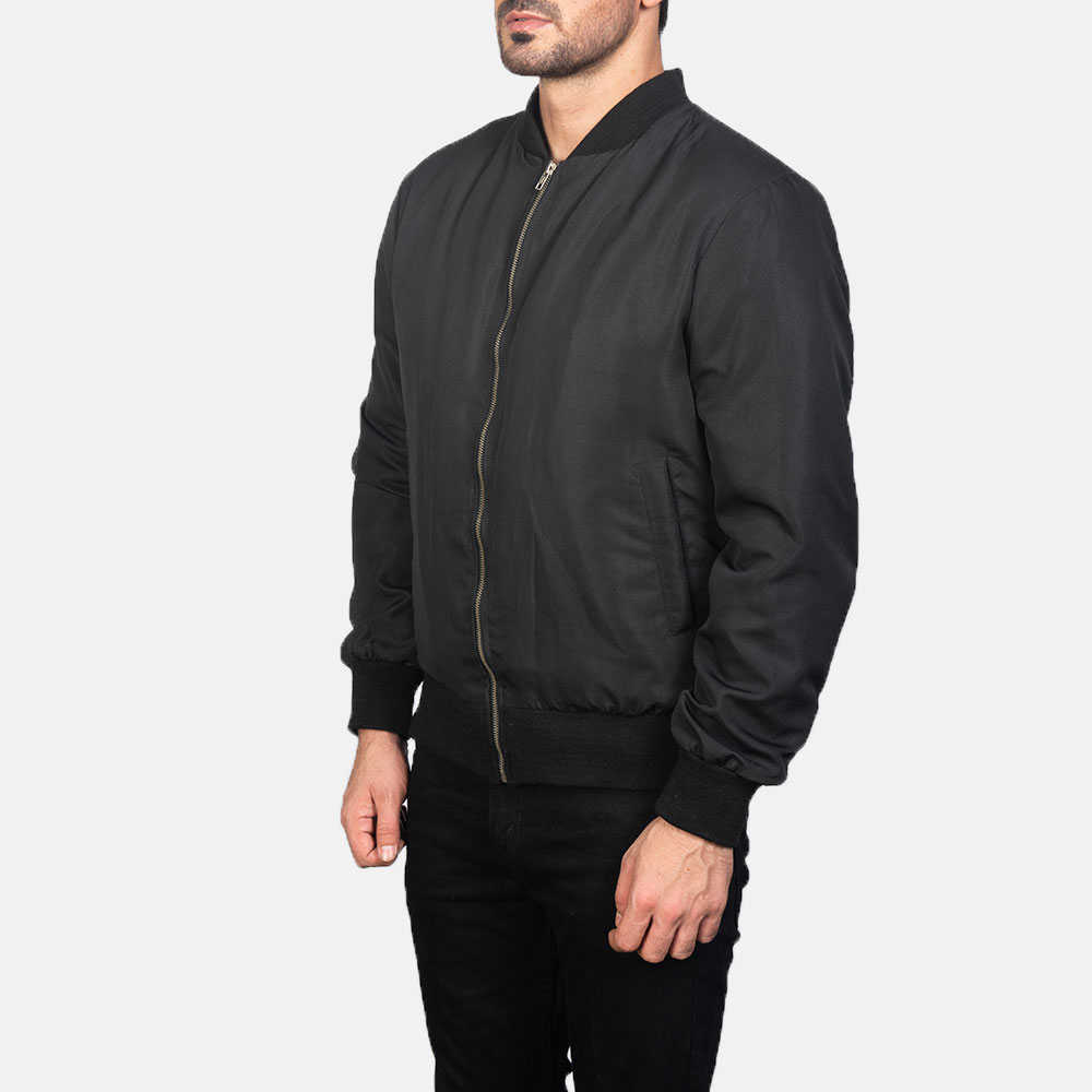 black bomber jacket - Image 2
