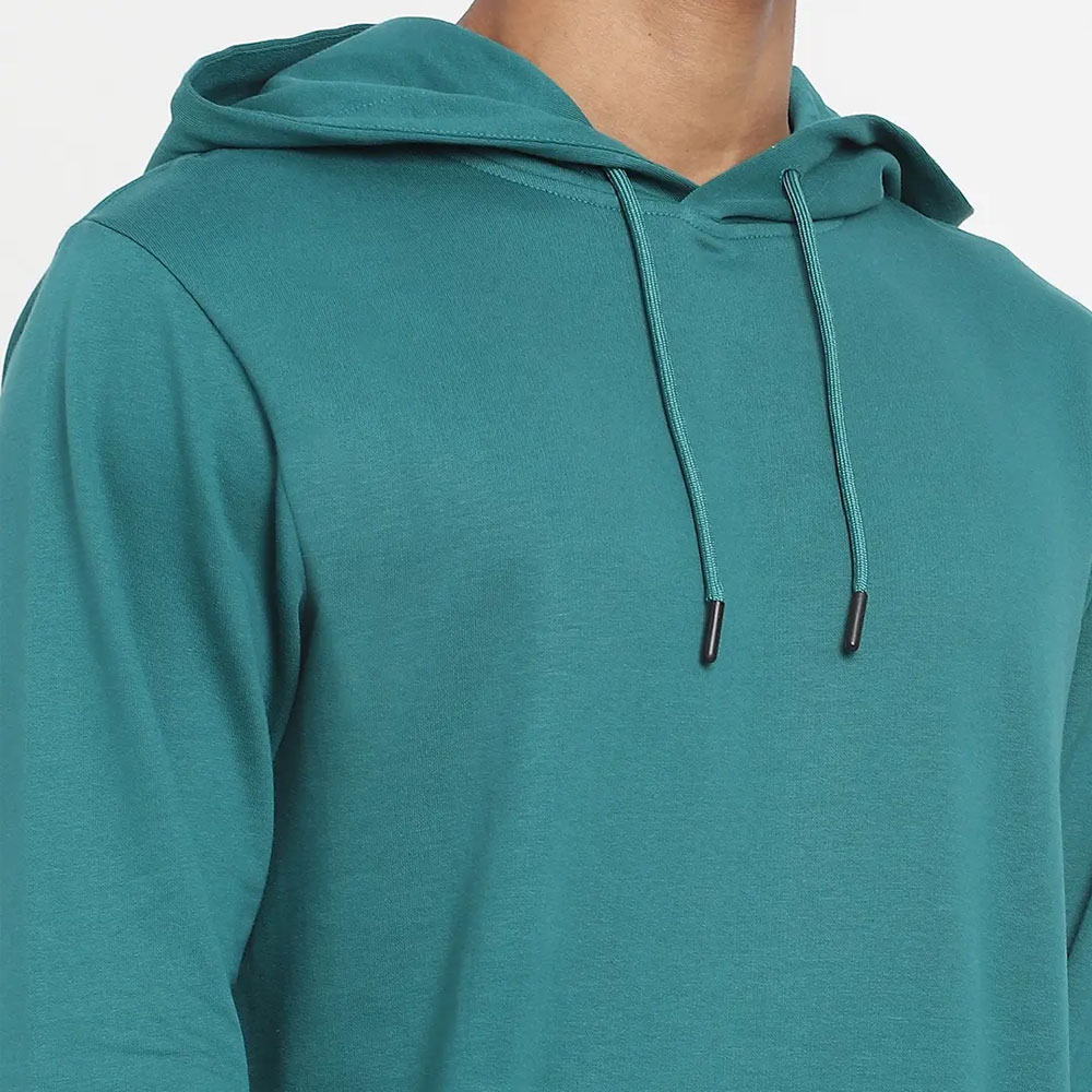 Men’s Teal Green Pullover Hoodie - Image 6