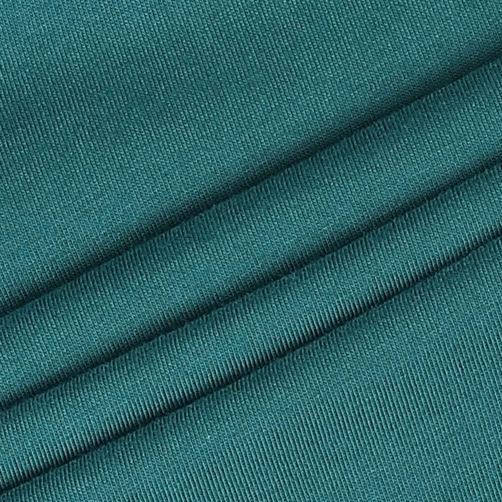 Men’s Teal Green Pullover Hoodie - Image 8