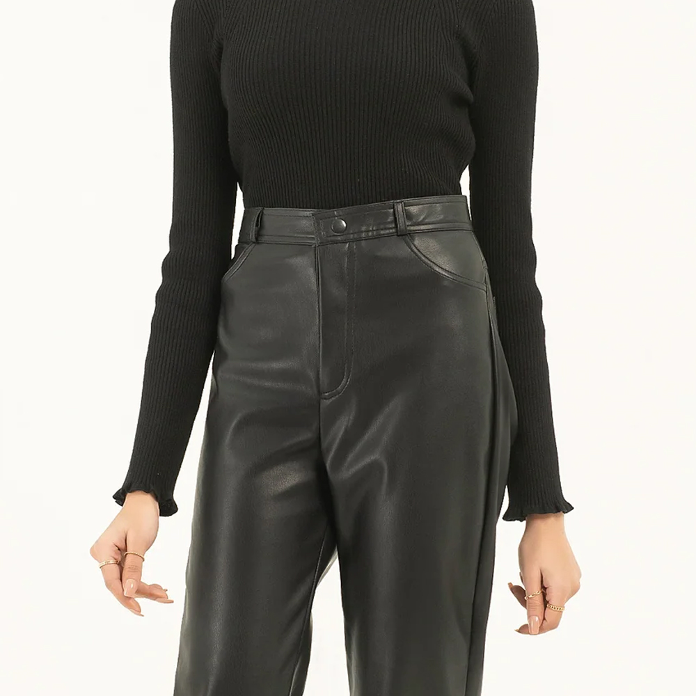 Women’s Faux Leather Pant & Trousers - Image 5
