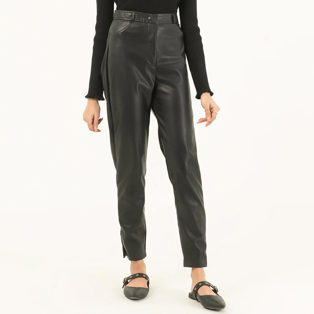 Women’s Faux Leather Pant & Trousers - Image 6