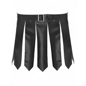 Classic Leather Kilt Style Skirts for Women