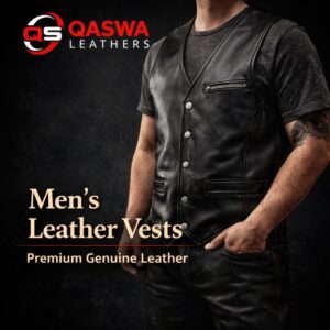 Mens Leather Vests
