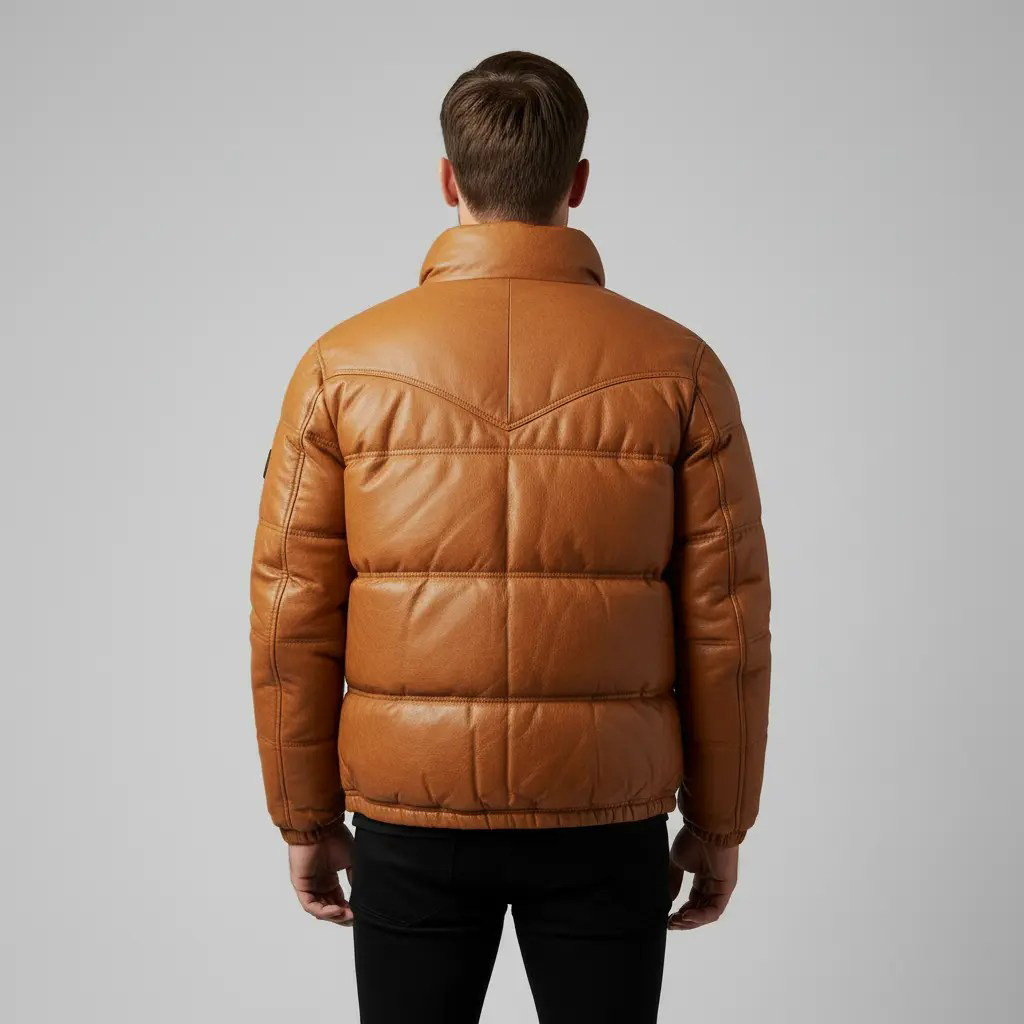Brown Ridge Men’s Quilted Jacket - Image 5