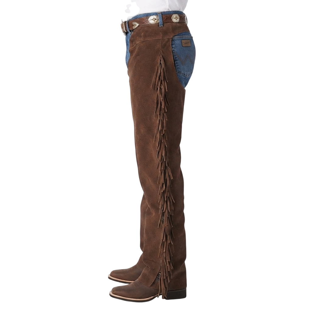 Artisan Real Leather Western Riding Chaps - Image 4