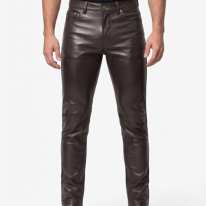 Real Cowhide Leather Pants.