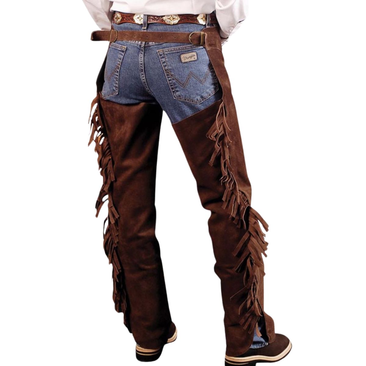 Artisan Real Leather Western Riding Chaps - Image 2